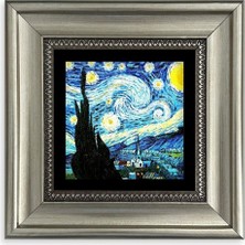 Mbb E-Ticaret Van Gogh Çerçeveli Taş Tablo