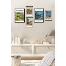 Mbb E-Ticaret Van Gogh 5'li Tablo