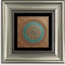 Mbb E-Ticaret Motif Çerçeveli Taş Tablo