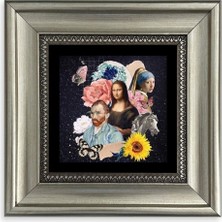 Mbb E-Ticaret Van Gogh Çerçeveli Taş Tablo