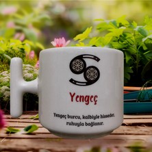 Game Fruy "yengeç" Burcu Çift Taraf Baskılı Kupa- Seramik Çay, Kahve Hediyelik Bardağı