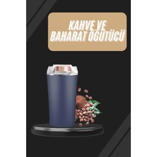 Dayanıklı Paslanmaz Çelik Kolay Kullanım Kahve ve Baharat Öğütücü
