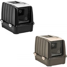 Feyza Design Kapalı Kedi Tuvaleti, 37X38X50 Cm, Sağlam ve Şık Tasarım