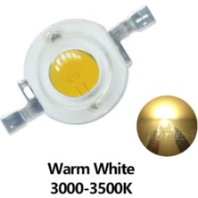 Powerr Led Aydınlatma 1 Watt 350MA Günışığı Power LED Pcb 10 Adet
