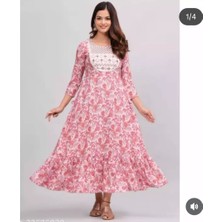 Hint Modam Hint Nakışlı Elbise