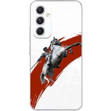 TechTree Samsung Galaxy A54 Uyumlu Şaha Kalkmış At Detaylı Atatürk  Baskılı Silikon Kılıf