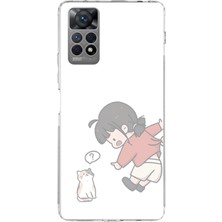 TechTree Redmi Note 11 Pro 4g Uyumlu Zorla Çekiştirilen Sevgili - Çift Kombini Baskılı Silikon Kılıf