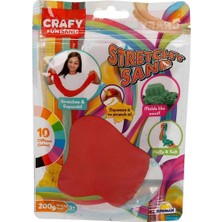 Sinerjim Streç Oyun Kumu Kırmızı 200 gr