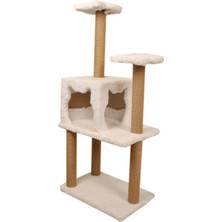 Feyza Design Xl Kedi Tırmalama Evi ve Platformu, Eğlenceli ve Rahat Yaşam Için