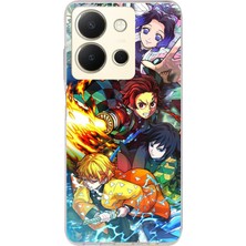 TechTree Vivo Y36 Uyumlu Demon Slayer Efsanesi:iblis Avcıları Baskılı Silikon Kılıf