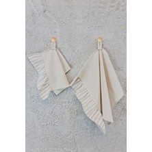 Cotton Maison Kurulama Bezi Fırfırlı Retro 2 Li