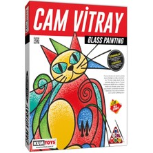 Sinerjim 5001 KumToys Cam Vitray - Glass Painting - 1 Adet Stokta Olan Gönderilir