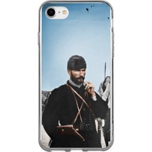 TechTree iPhone 6 - 6s Uyumlu Atatürk Cephede Baskılı Silikon Kılıf