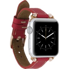 BYZM Apple Watch Uyumlu Deri Kordon 38-40-41MM Ferro Erc2
