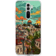 TechTree Redmi Note 8 Uyumlu Özgür Filistin ve Kubbetüs Sahra Baskılı Silikon Kılıf