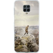 TechTree Redmi Note 9 Pro-9s Uyumlu Cephede Komutan Bağımsızlık Atatürk Baskılı Silikon Kılıf