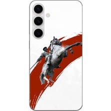 TechTree Samsung Galaxy S24 Fe Uyumlu Şaha Kalkmış At Detaylı Atatürk  Baskılı Silikon Kılıf
