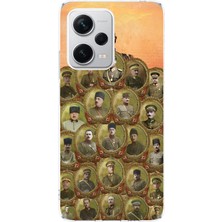 TechTree Redmi Note 12 Pro Plus Uyumlu Atatürk ve Kurtuluş Savaşı Komutanları Baskılı Silikon Kılıf