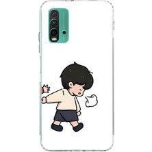 TechTree Redmi 9t-Poco M3 Uyumlu Zorla Götürülen Sevgili - Çift Kombini Baskılı Silikon Kılıf