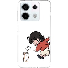 TechTree Redmi Note 13 Pro 5g Uyumlu Zorla Çekiştirilen Sevgili - Çift Kombini Baskılı Silikon Kılıf