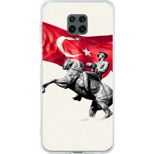 TechTree Redmi Note 9 Pro-9s Uyumlu Onur Anıtı Detaylı Atatürk Baskılı Silikon Kılıf