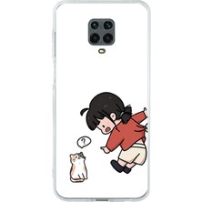 TechTree Redmi Note 9 Pro-9s Uyumlu Zorla Çekiştirilen Sevgili - Çift Kombini Baskılı Silikon Kılıf