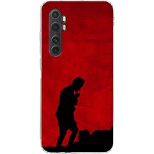 TechTree Mi Note 10 Lite Uyumlu Gölge ve Siluet Detaylı Atatürk Baskılı Silikon Kılıf