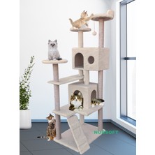 Feyza Design Şık ve Rahat Kedi Evi ile Tırmalama Alanı Sunar