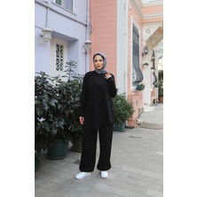 Nisum Moda Asimetrik Kesim Cepli Modal Takım