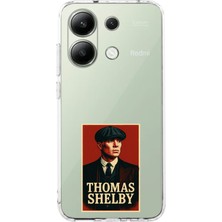 TechTree Redmi Note 13 4g Uyumlu Thomas Shelby Afiş Baskılı Silikon Kılıf