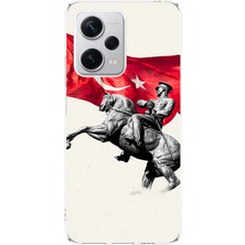 TechTree Redmi Note 12 Pro Plus Uyumlu Onur Anıtı Detaylı Atatürk Baskılı Silikon Kılıf