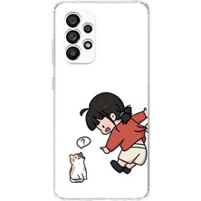 TechTree Samsung Galaxy A23 Uyumlu Zorla Çekiştirilen Sevgili - Çift Kombini Baskılı Silikon Kılıf