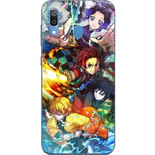 TechTree Samsung Galaxy A20-A30 Uyumlu Demon Slayer Efsanesi:iblis Avcıları Baskılı Silikon Kılıf