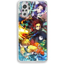 TechTree Redmi Note 10 / 10S Uyumlu Demon Slayer Efsanesi:iblis Avcıları Baskılı Silikon Kılıf
