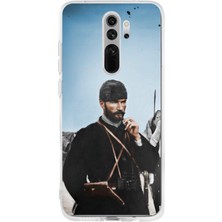 TechTree Redmi Note 8 Pro Uyumlu Atatürk Cephede Baskılı Silikon Kılıf