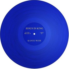 Değer Kanye West Jesus Is King Plak (Blue Translucent Vinyl Lp)