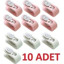 Sinerjim Mandallı Yorgan Sabitleme Klipsi 10 Adet - Stokta Olan Renk Gönderilir
