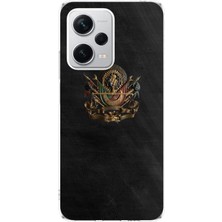 TechTree Redmi Note 12 Pro Plus Uyumlu Osmanlı Tuğrası Detaylı Baskılı Silikon Kılıf