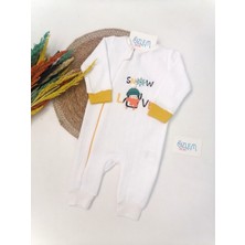 Bebitof Snow Lover Kapitone Beyaz Tulum 6-9 Ay