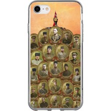 TechTree iPhone 6 - 6s Uyumlu Atatürk ve Kurtuluş Savaşı Komutanları Baskılı Silikon Kılıf