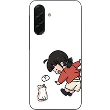 TechTree Samsung Galaxy A36 Uyumlu Zorla Çekiştirilen Sevgili - Çift Kombini Baskılı Silikon Kılıf