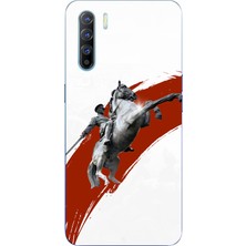 TechTree Oppo Reno 3-A91 Uyumlu Şaha Kalkmış At Detaylı Atatürk  Baskılı Silikon Kılıf