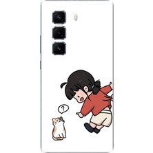 TechTree Infinix Hot 50 Pro Plus+ Uyumlu Zorla Çekiştirilen Sevgili - Çift Kombini Baskılı Silikon Kılıf