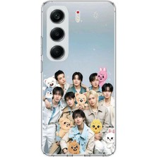 TechTree Tecno Camon 40 Pro Uyumlu Tray Kids K-Pop Grubu ve Skzoo Temalı Baskılı Silikon Kılıf