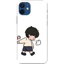 TechTree iPhone 12-12 Pro Uyumlu Zorla Götürülen Sevgili - Çift Kombini Baskılı Silikon Kılıf