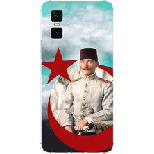 TechTree Infinix Gt 30 Pro Uyumlu Gençlik Yılları Atatürk Baskılı Silikon Kılıf
