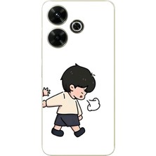 TechTree Redmi 13 Uyumlu Zorla Götürülen Sevgili - Çift Kombini Baskılı Silikon Kılıf