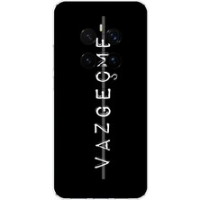 TechTree Honor Magic 7 Pro Uyumlu Vazgeçme Yazılı Baskılı Silikon Kılıf