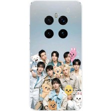 TechTree Honor Magic 7 Pro Uyumlu Tray Kids K-Pop Grubu ve Skzoo Temalı Baskılı Silikon Kılıf