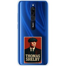 TechTree Redmi 8 Uyumlu Thomas Shelby Afiş Baskılı Silikon Kılıf
